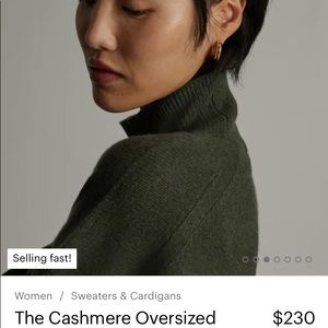 NEW Everlane Recycled Cashmere sweater